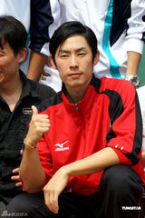 组图：吴建豪新片演绎棒球达人 王予柔绯闻遭追问