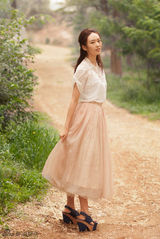 组图：童瑶写真轻纱曼舞 唯美清新如仙子