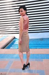 高清组图：《泪王子》主演朱璇威尼斯妩媚写真