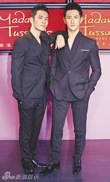 组图：明星蜡像排排站 长得不像还点赞