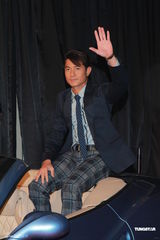 组图：郭富城坐名车出席活动 谢婷婷薛凯琪同场