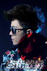 组图：王栎鑫时尚写真 个性前卫酷劲十足