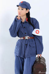 组图：徐黛妮红军系列写真 青涩可爱气质淳朴