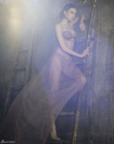 高清组图：长腿女模性感内衣写真 加入芭蕾元素