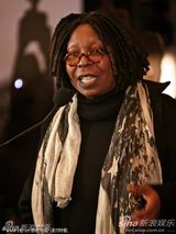 组图：奥斯卡小金人亮相 女星乌比-戈德堡剪彩