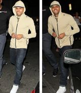 组图：克里斯-布朗甩蕾哈娜 夜店狂欢搭讪美女