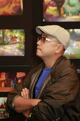 组图：《怪兽大学》徐峥走访皮克斯学配音