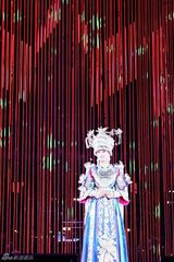 独家组图：宋祖英个唱彩排 民族服饰端庄大气