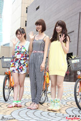 组图：AKB48三成员亮相台北 青春靓丽引围观