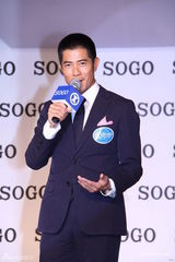 组图：郭富城出席时尚活动呼吁媒体自律