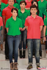 组图：TVB300艺人大合影 黄宗泽胡杏儿零交流
