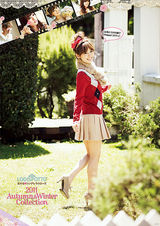 组图：泉里香服饰写真 示范秋季日系甜美搭配