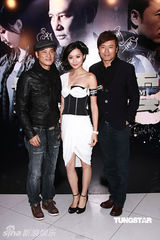 幻灯图：《撕票风云》香港首映 陈法拉性感抢镜