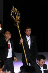 组图：《白蛇传说》首映 杨子扬言票房三亿不封顶