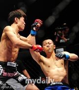 组图：韩国艺人尹衡彬进军MMA格斗比赛旗开得胜