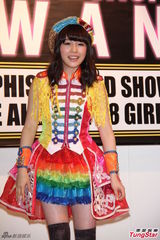 组图：SKE48三位团员来台 彩色裙装亮眼抢镜