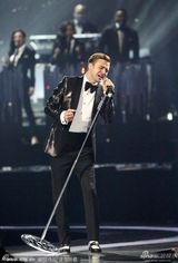 组图：小天王贾斯汀汀布莱克激情献艺