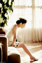 组图：程媛媛森女大片如临仙境