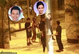 组图：黄晓明与Baby深夜赴酒店 击碎分手传闻