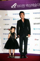 组图：众星亮相韩国百想艺术大赏