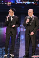 组图：曾志伟郑中基林家栋林晓峰四主持登场