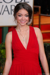 高清组图：《摩登家庭》女星萨拉-海蓝德礼服性感