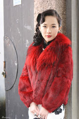 高清图：霍思燕扮旧上海风情歌女 媲美《花样年华》