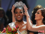 组图：安哥拉小姐问鼎环球小姐冠军 中国小姐排第五