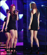 组图：韩新女团EXID《Show Champion》节目性感华丽