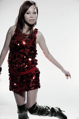 高清组图：彭佳慧新专辑写真曝光 演绎闪亮摇滚风