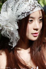 高清图：美女主播嘉妮全新写真 演绎蕾丝诱惑