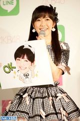 组图：AKB48出席活动秀卡通自画像卖萌无止尽