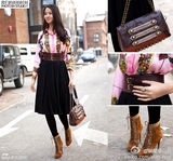 组图：明星爱街拍第七期之开衫毛衣VS复古衬衫