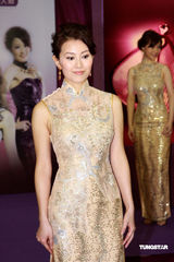 幻灯：众港姐为“港姐选举”造势 刘倩婷旗袍抢风头