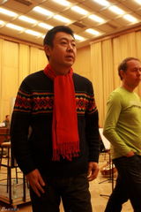 高清图：陕北民歌赴欧演唱会华沙站排练花絮