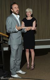 高清图：《蓝色情人节》纽约首映 温斯莱特捧场