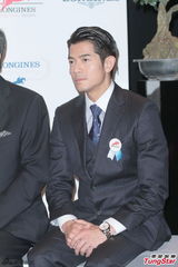 组图：郭富城推广健康马术 积极为演唱会减肥