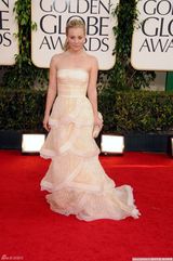 高清图：凯莉-库柯(卡蕾-措科)裸色礼服大晒美背杀菲林