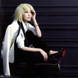 组图：中岛美嘉OL风硬朗写真 炫金短发西装酷帅