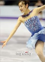 组图：金妍儿世界花样滑冰锦标赛短节目居首