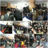 组图：真爱日民政局逆天长队结婚似春运