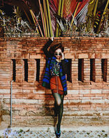 高清组图：韩团f(x)宋茜时尚写真大秀专业模特风范