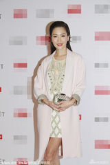 组图：斯文顿助阵慈善晚宴 范冰冰透视裙华贵