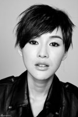 幻灯图：陈瑞全新写真曝光 短发造型尽显帅气