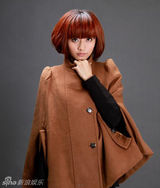 组图：刘惜君拍摄香港杂志甜美写真曝光