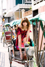 组图：日本女星杉本有美夏日清凉写真
