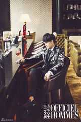 组图：付辛博登《时装男士》演绎雅痞绅士