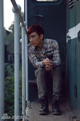 高清组图：胡白即将回归乐坛 华丽转型英伦复古型男