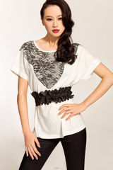 幻灯图：戴菲菲烈焰红唇写真 妩媚变身时尚精灵