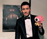 高清组图：胡兵着靓丽晚装亮相罗马电影节 